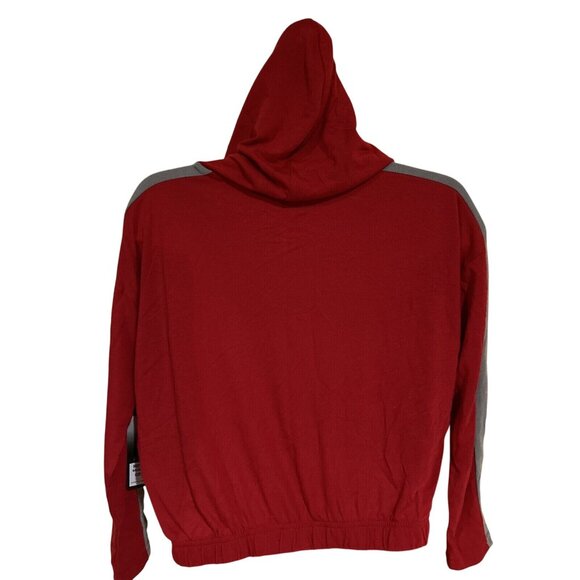 NEW Ohio State OSU Buckeyes Colosseum Red LS Hooded Shirt Girl's M (7-8) - Picture 5 of 7